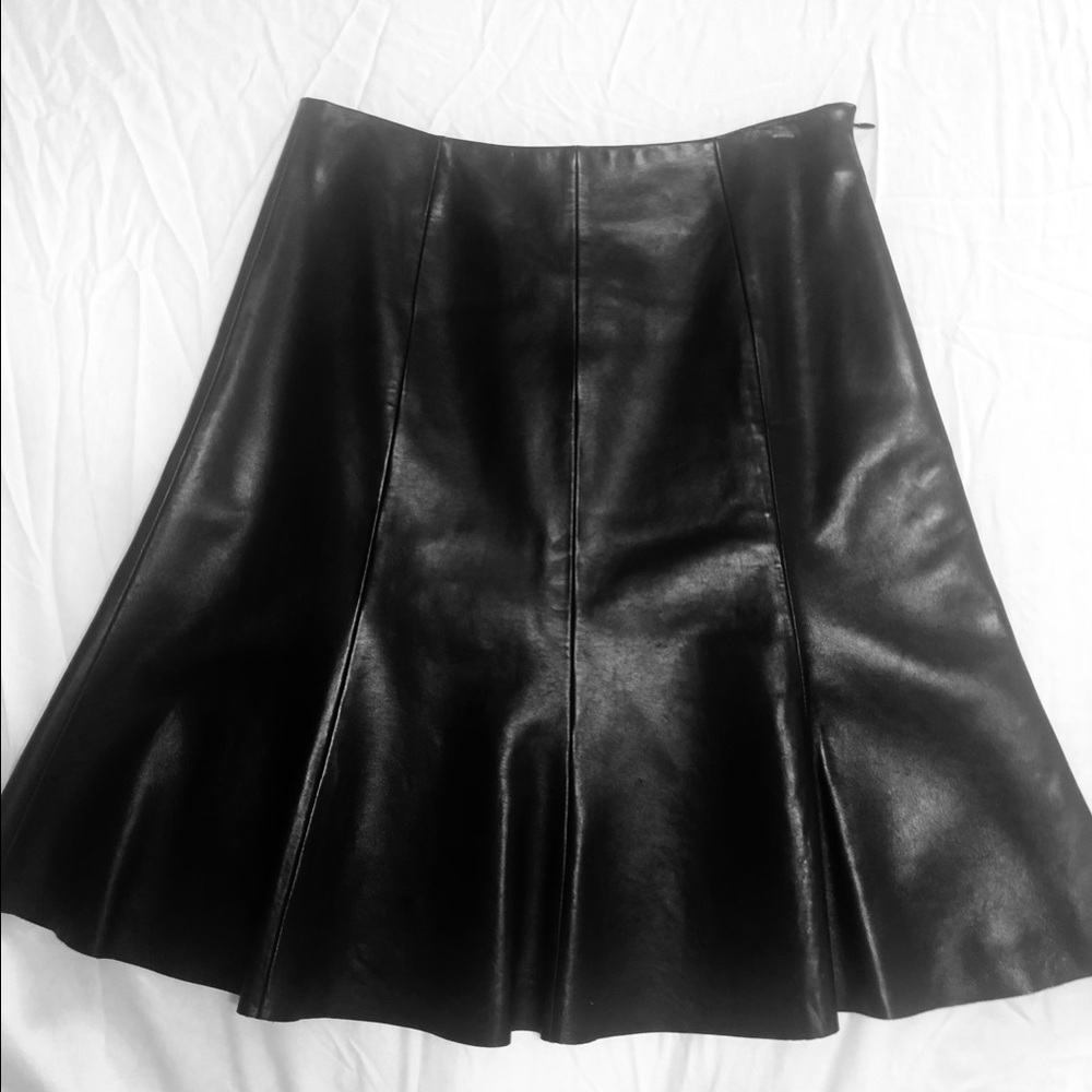Genuine Leather skirt